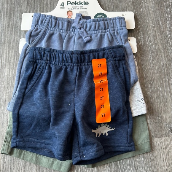 NWT Pekkle boys shorts bundle size 2T, 3T, 4T, 5 - Picture 4 of 5